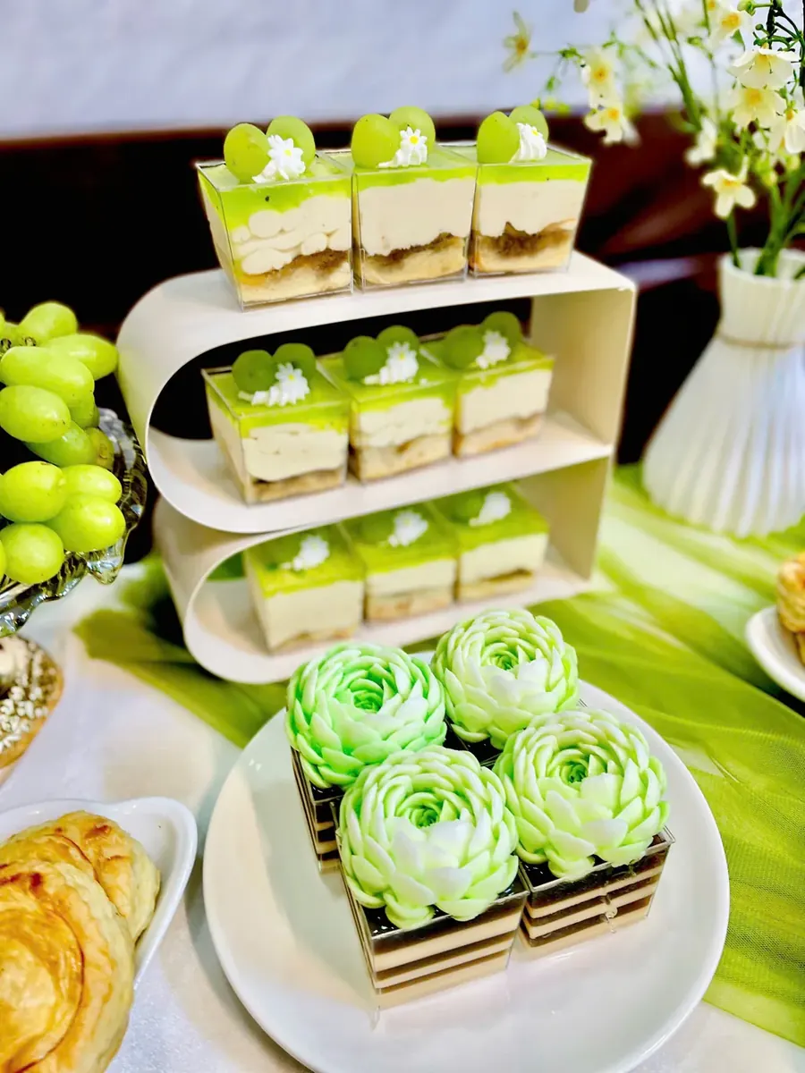 Dessert setup